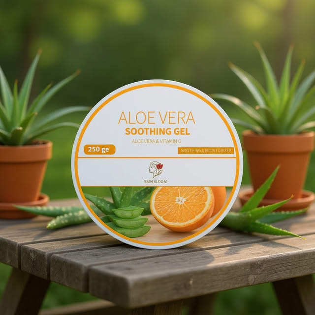 Aloe Vera & Vitamin C Soothing Gel (Organic)