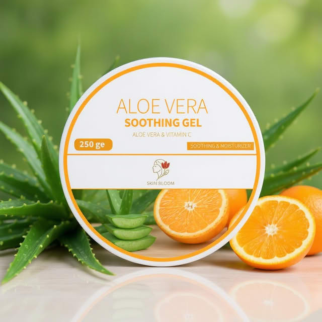 Aloe Vera & Vitamin C Soothing Gel (Organic)