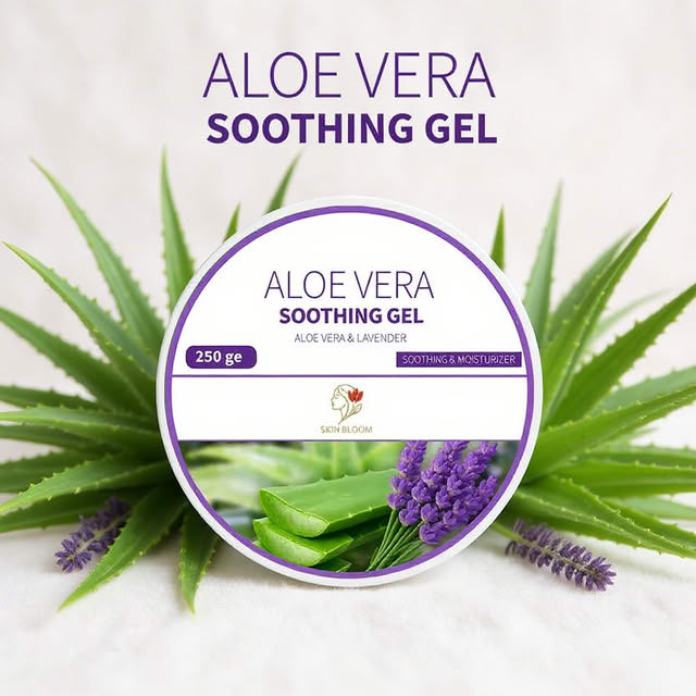 Aloe Vera & Lavender Soothing Gel (Organic)