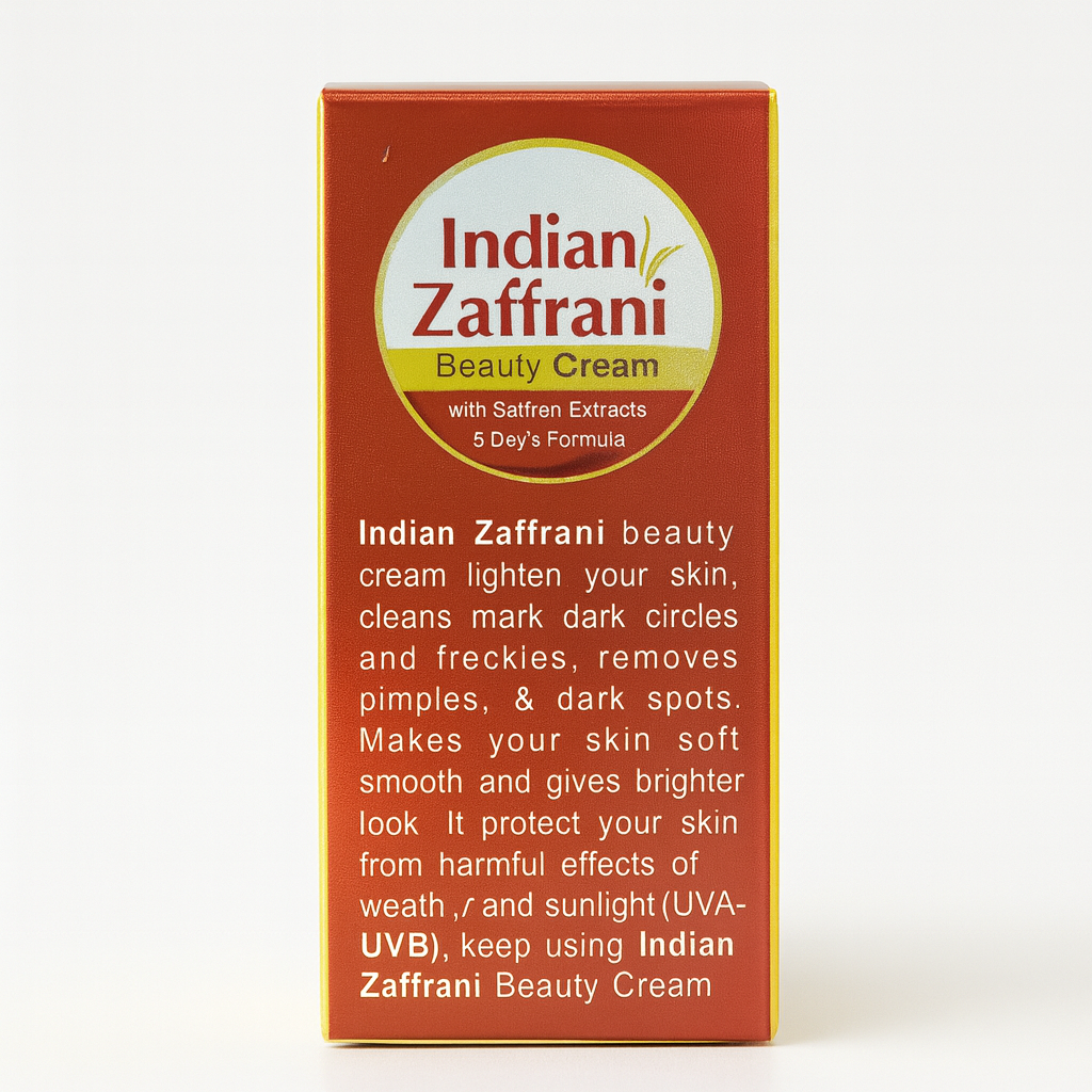 Indian Zaffrani Beauty Cream